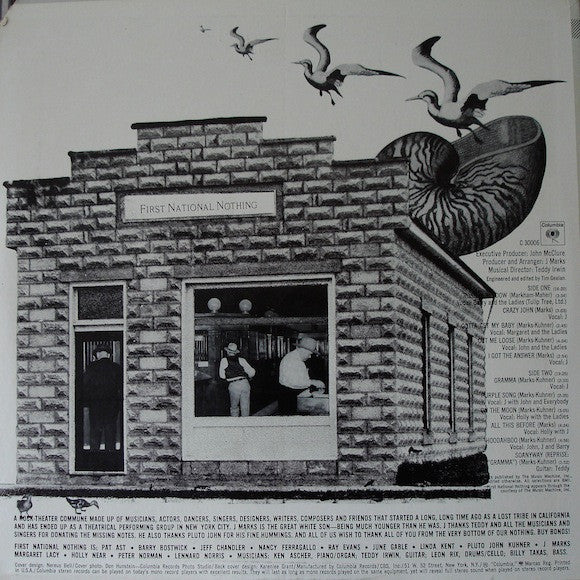 First National Nothing : If You Sit Real Still And Hold My Hand, You Will Hear Absolutely Nothing (LP, Album)