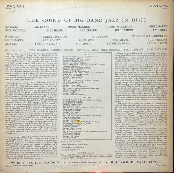 Various : The Sound Of Big Band Jazz In Hi-Fi! (LP, Comp, Mono, Ant)