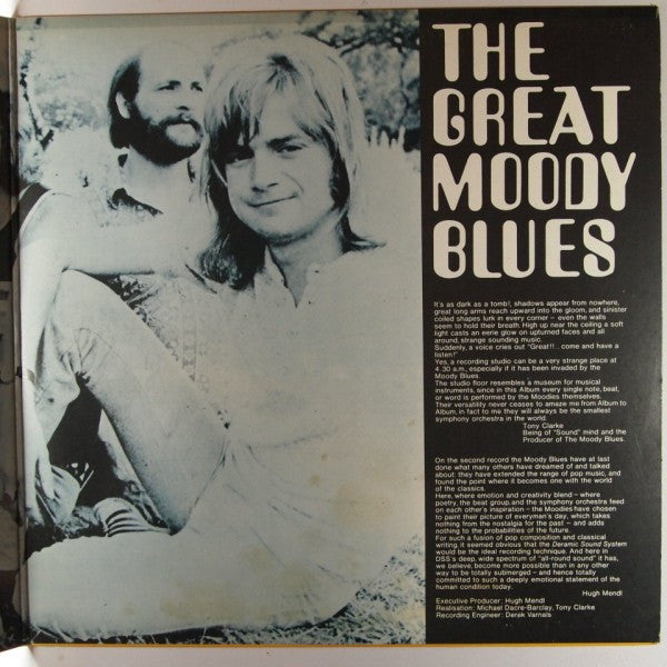 The Moody Blues : The Great Moody Blues (2xLP, Comp, RE, Gat)