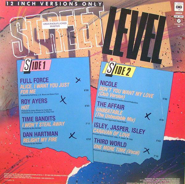 Various : Street Level (LP, Comp)