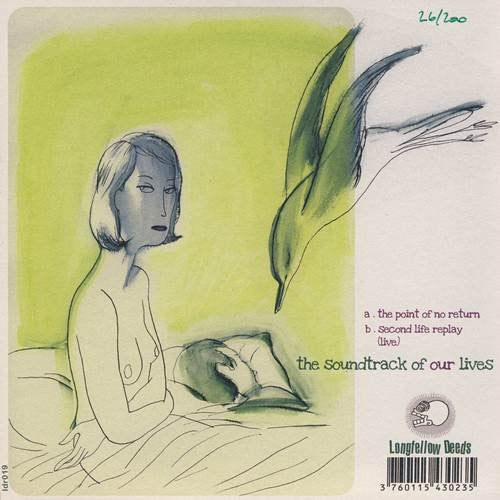 The Soundtrack Of Our Lives : The Point Of No Return (7", RSD, Ltd, Num)