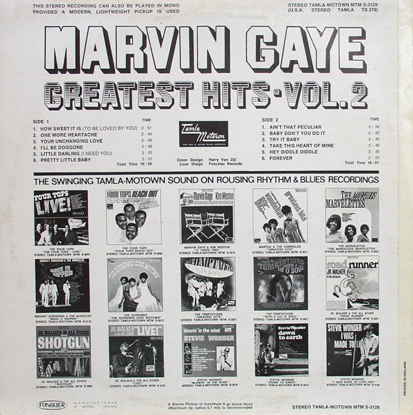 Marvin Gaye : Greatest Hits Vol. 2 (LP, Comp)