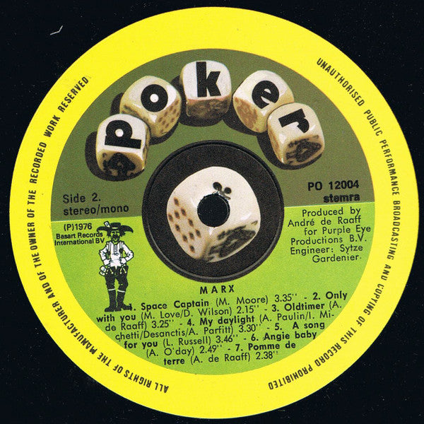 Marx (6) : Marx (LP, Album, Gat)