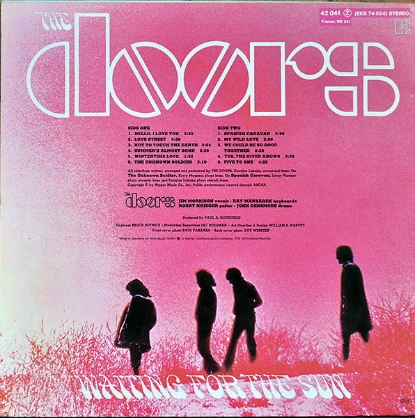 The Doors : Waiting For The Sun (LP, Album, RE)