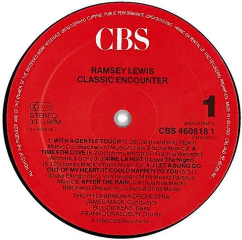 Ramsey Lewis : Classic Encounter (LP, Album)