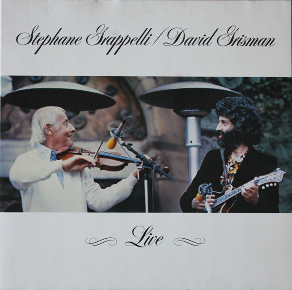 Stéphane Grappelli / David Grisman : Live (LP, Album, Gat)