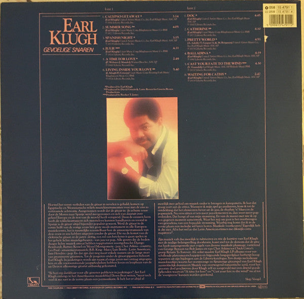 Earl Klugh : Gevoelige Snaren (LP, Comp)