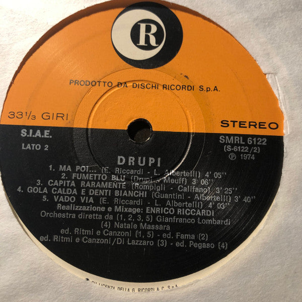 Drupi (2) : Drupi (LP, Album)