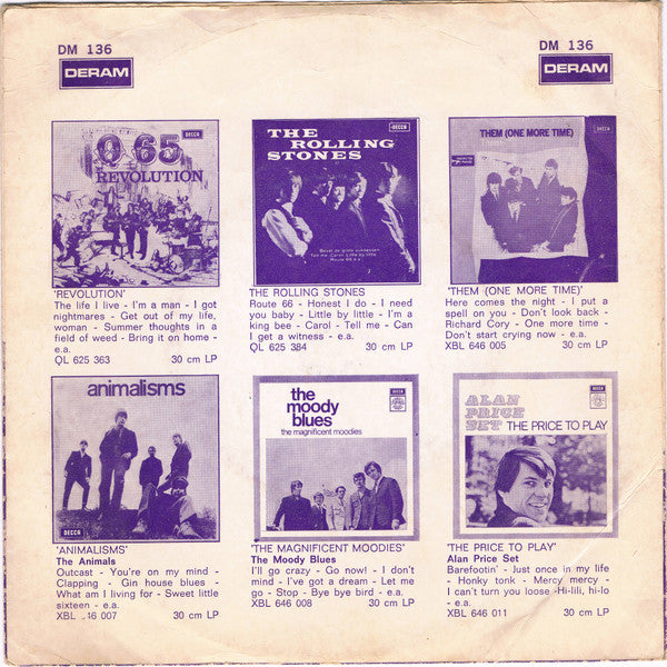 Amen Corner : Gin House Blues / I Know (7", Single)