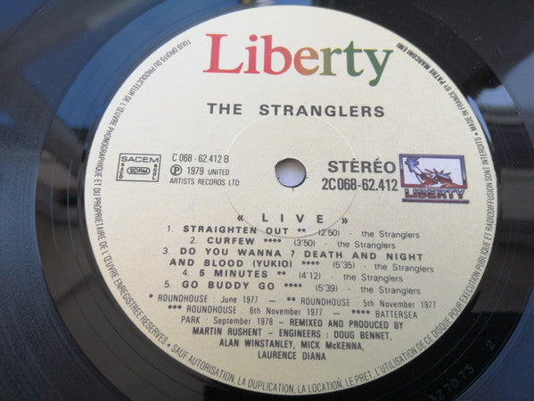 The Stranglers : Live (X Cert) (LP, Album, RE, Gat)