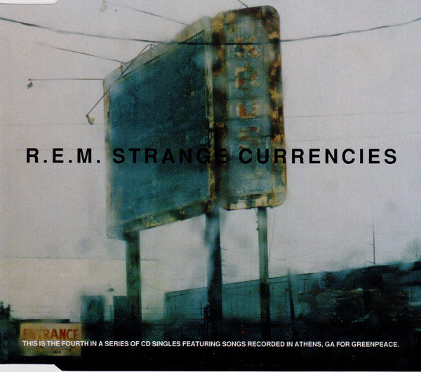 R.E.M. : Strange Currencies (CD, Single)
