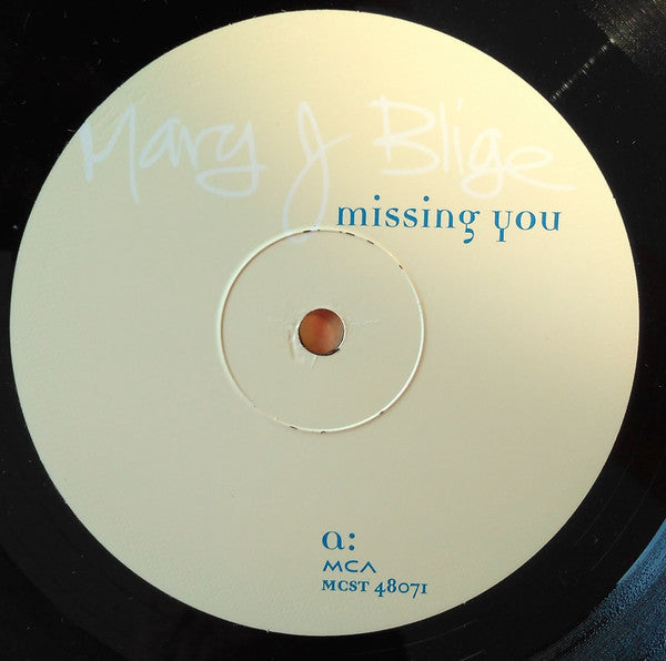 Mary J. Blige : Missing You (12")