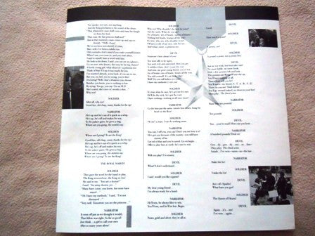 Igor Stravinsky - Vanessa Redgrave, Sting, Ian McKellen, London Sinfonietta, Kent Nagano : The Soldier's Tale = Histoire Du Soldat = Geschichte Vom Soldaten (LP, Album)