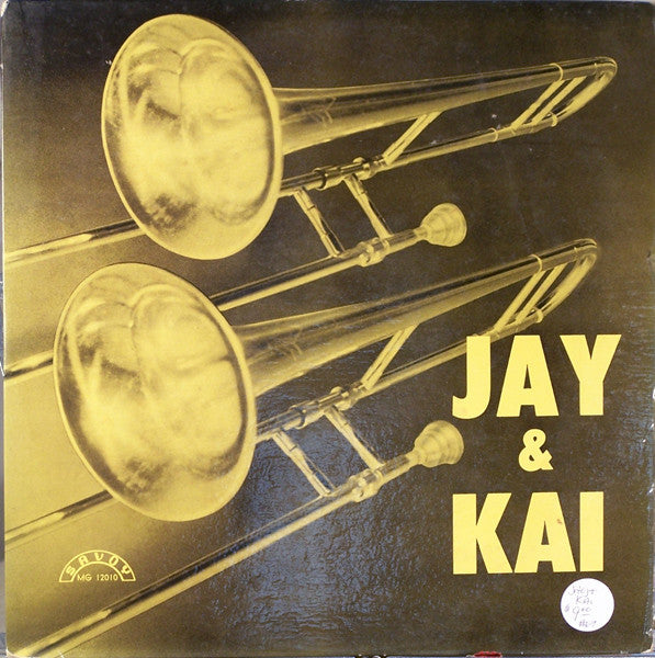 J.J. Johnson & Kai Winding : Jay & Kai (LP, Album, Mono)