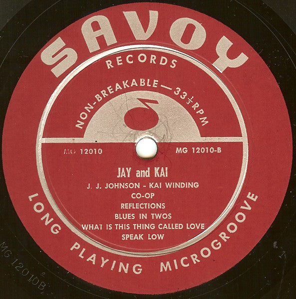 J.J. Johnson & Kai Winding : Jay & Kai (LP, Album, Mono)