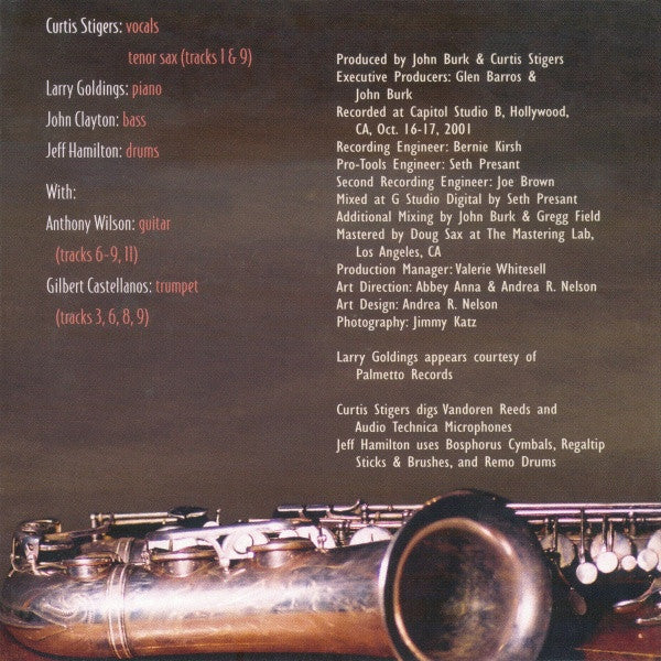 Curtis Stigers : Secret Heart (CD, Album)