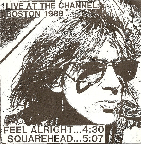 Iggy Pop : Live At The Channel: Boston 1988 (7", Unofficial, Red)