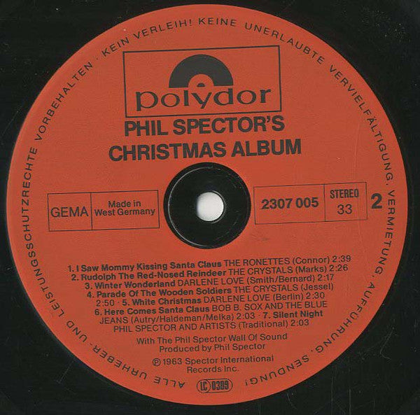 Phil Spector : Christmas Album (LP, Album, RE)