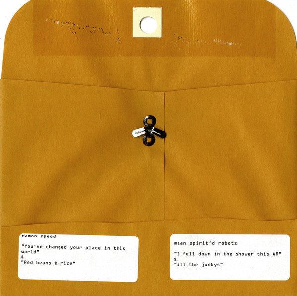 Ramon Speed / Mean Spirit'd Robots : Held Longer Than Haikus But Shorter Than Odes (7", Ltd)