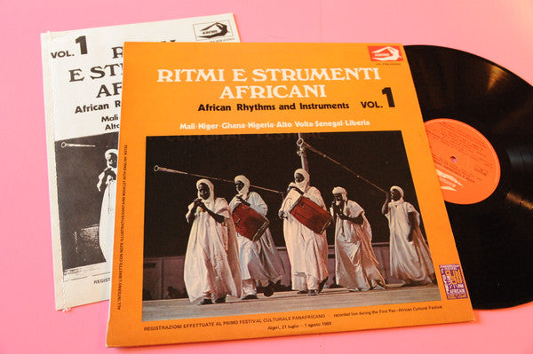 Various : Ritmi E Strumenti Africani = African Rhythms And Instruments Vol. 1 (LP, Album)