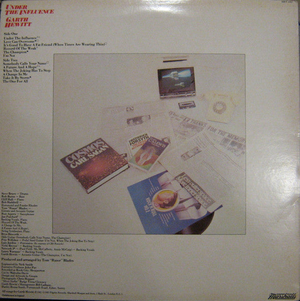 Garth Hewitt : Under The Influence (LP, Album)