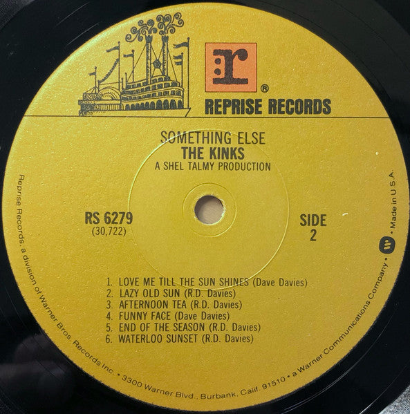 The Kinks : Something Else By The Kinks (LP, Album, RP)