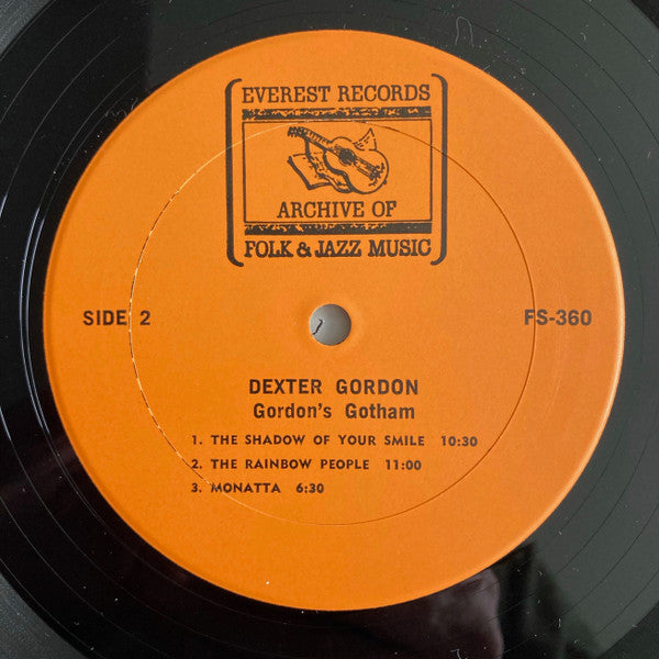 Dexter Gordon : Gordon's Gotham (LP, Album)