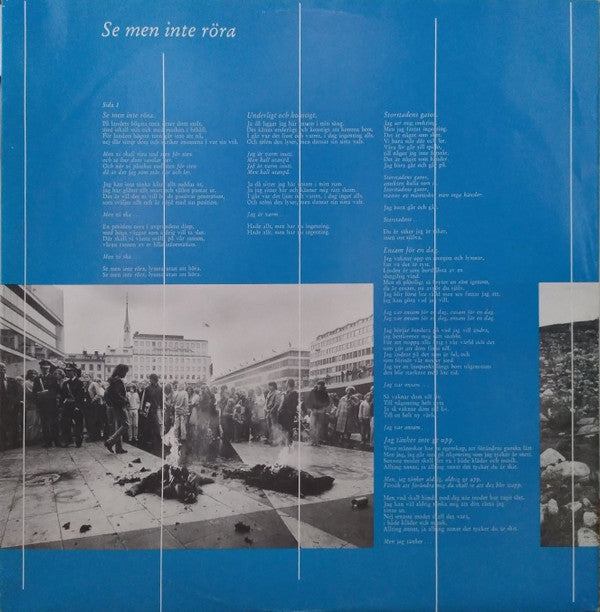 Diestinct : Se Men Inte Röra (LP, Album)