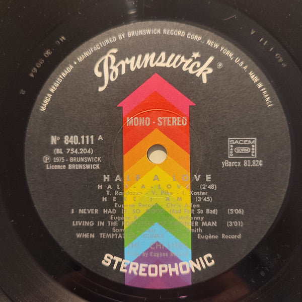 Chi-Lites* : Half A Love (LP, Album)