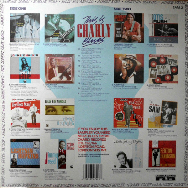 Various : This Is Charly Blues (LP, Comp, Ltd, Smplr)
