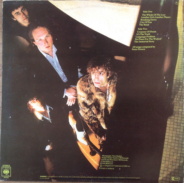 The Only Ones : The Only Ones (LP, Album)