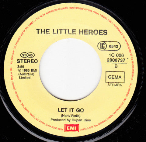 Little Heroes : Watch The World (7", Single)