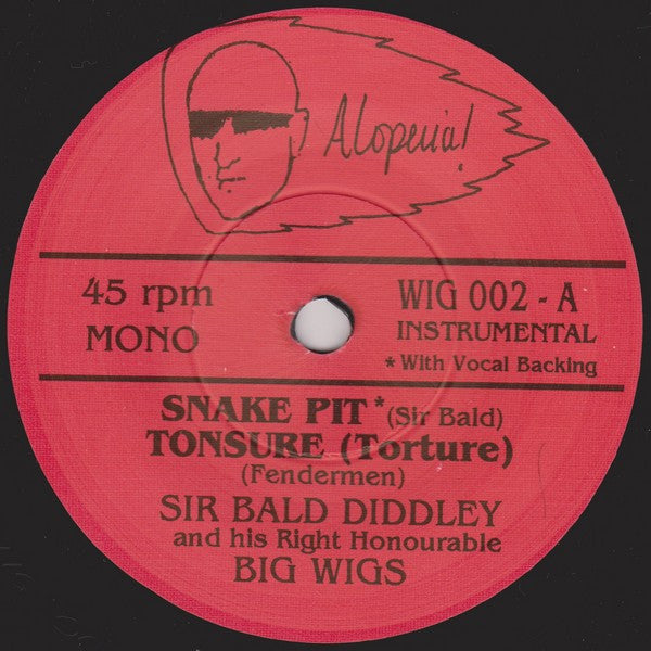 Sir Bald Diddley And His Right Honourable Big Wigs : More... Sir Bald Diddley And His Right Honourable Big Wigs ... Live! (7", EP, Mono)