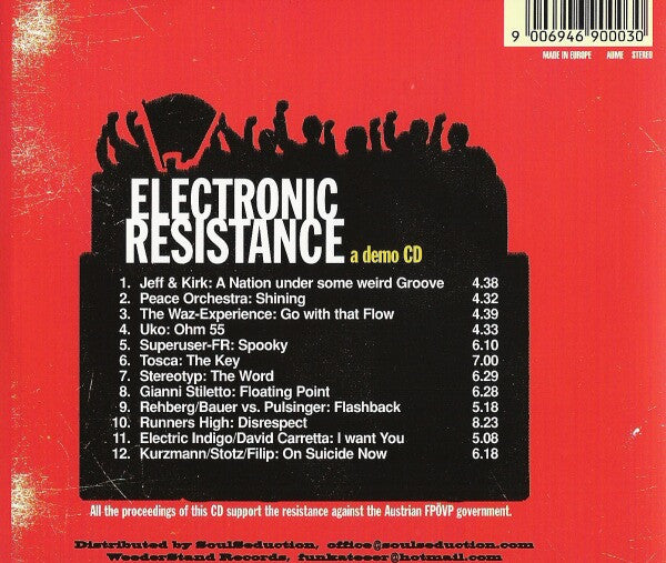 Various : Electronic Resistance - A Demo CD (CD, Comp)