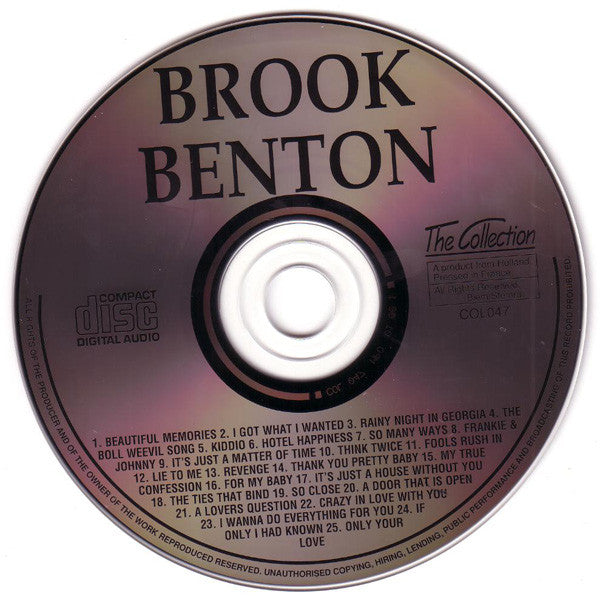 Brook Benton : Collection (CD, Comp)