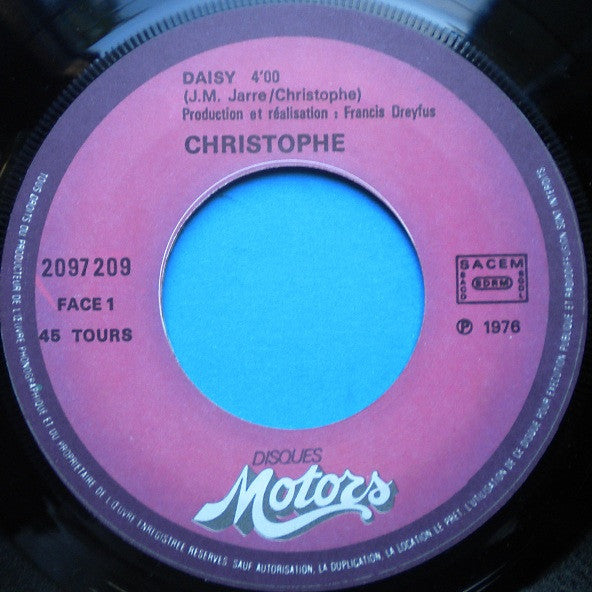 Christophe : Daisy (7", Single)