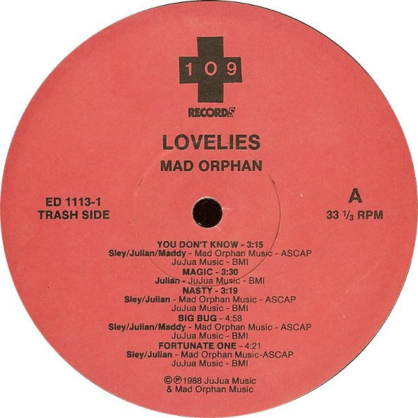 Lovelies : Mad Orphan (LP, Album)