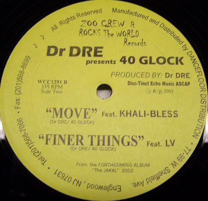 Dr. Dre Presents 40 Glocc : Poppa's Little Soulja (12")