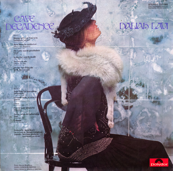 Daliah Lavi : Cafe Decadence (LP, Album, Gat)