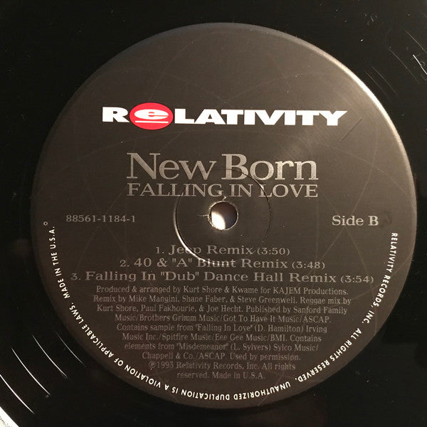 New Born (2) : Falling In Love (12")