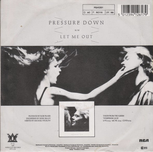 John Farnham : Pressure Down (7", Single)