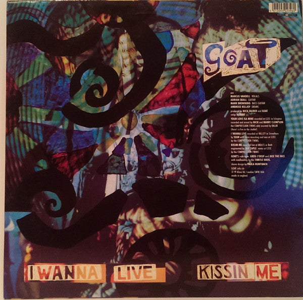 Goat (5) : Your Love Isa Mine (12")