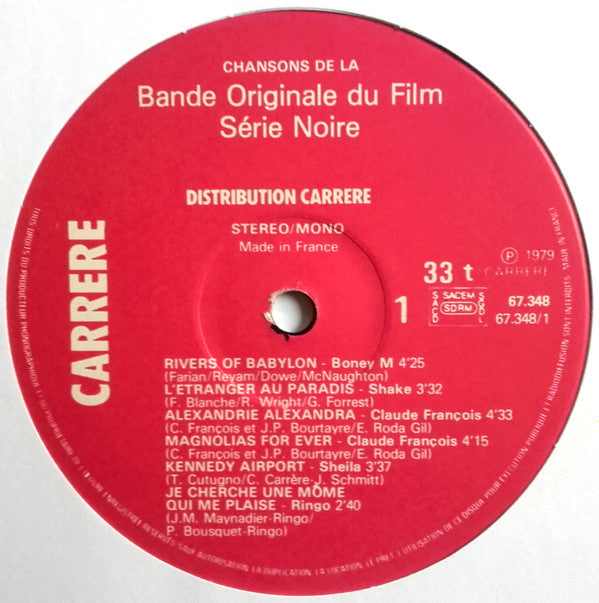 Various : Bande Originale Du Film Série Noire (LP, Comp)