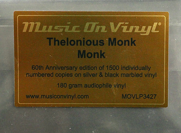 Thelonious Monk : Monk. (LP, Album, Ltd, Num, RE, 60t)