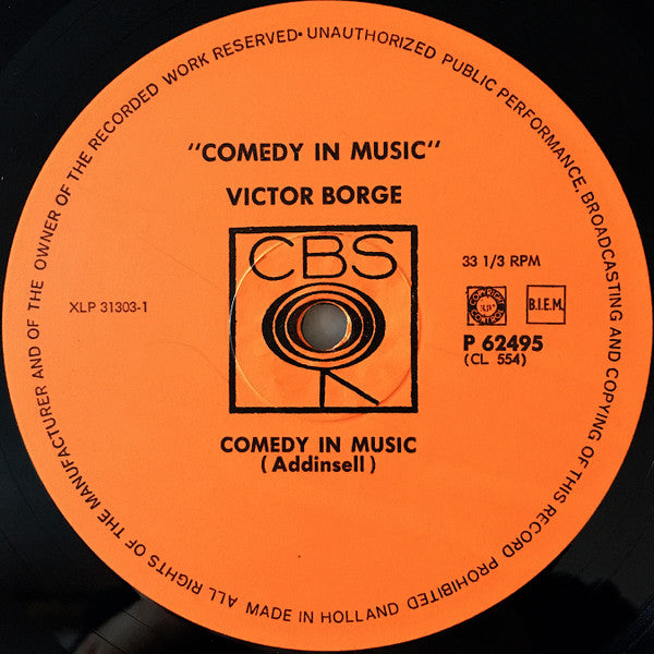 Victor Borge (2) : Comedy In Music (LP, Album)