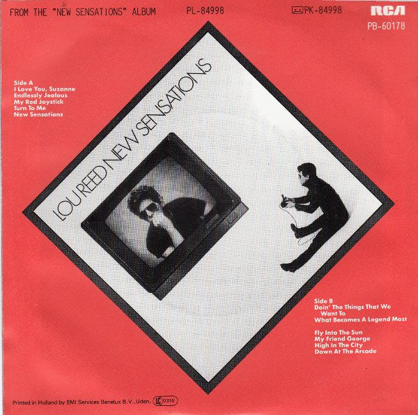 Lou Reed : High In The City (7", Single)