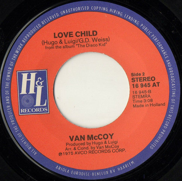 Van McCoy : Night Walk (7", Single)