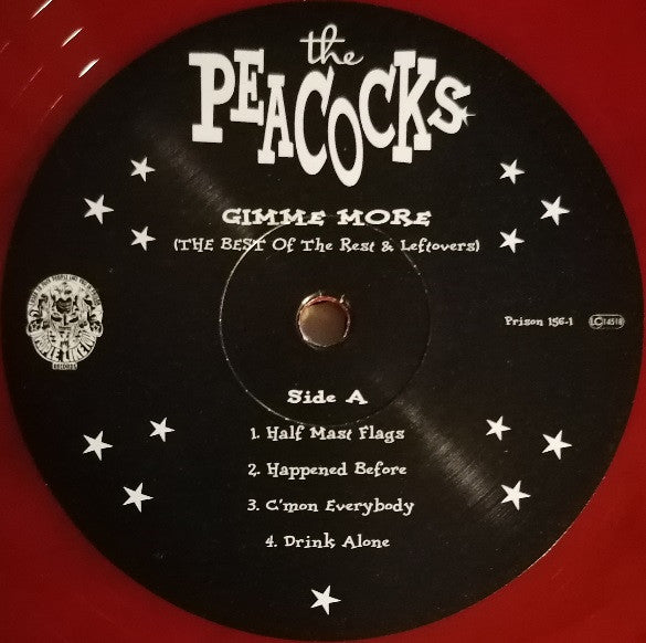 The Peacocks* : Gimme More (The Best Of The Rest & Leftovers) (10", EP, Ltd, Red)
