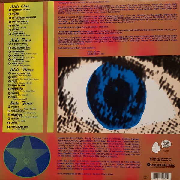 Various : Chairman Of The Board - Interpretations Of Songs Made Famous By Frank Sinatra (2xLP, Comp, Blu)