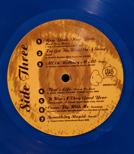 Various : Chairman Of The Board - Interpretations Of Songs Made Famous By Frank Sinatra (2xLP, Comp, Blu)